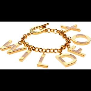 Wild fox charm bracelet